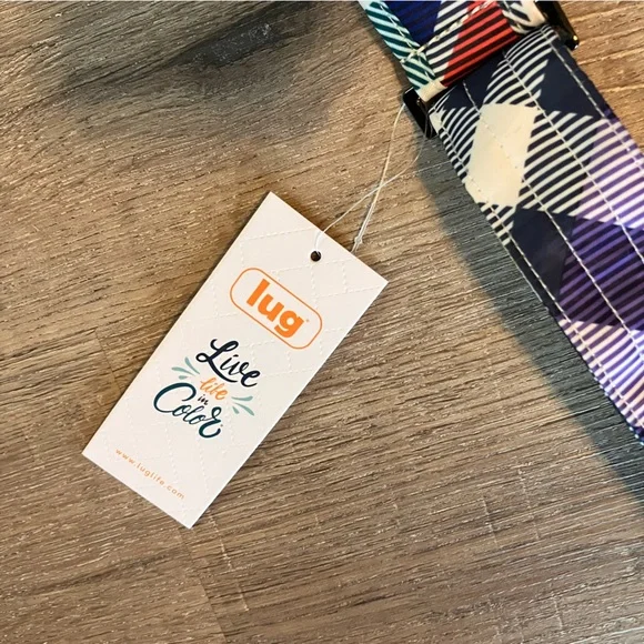 Lug Multicolor Plaid Crossbody Bag - Picture 3 of 8